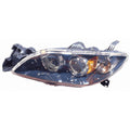 Replacement Driver Halogen Head Light Lens/Housing for 2004-09 Mazda Mazda 3