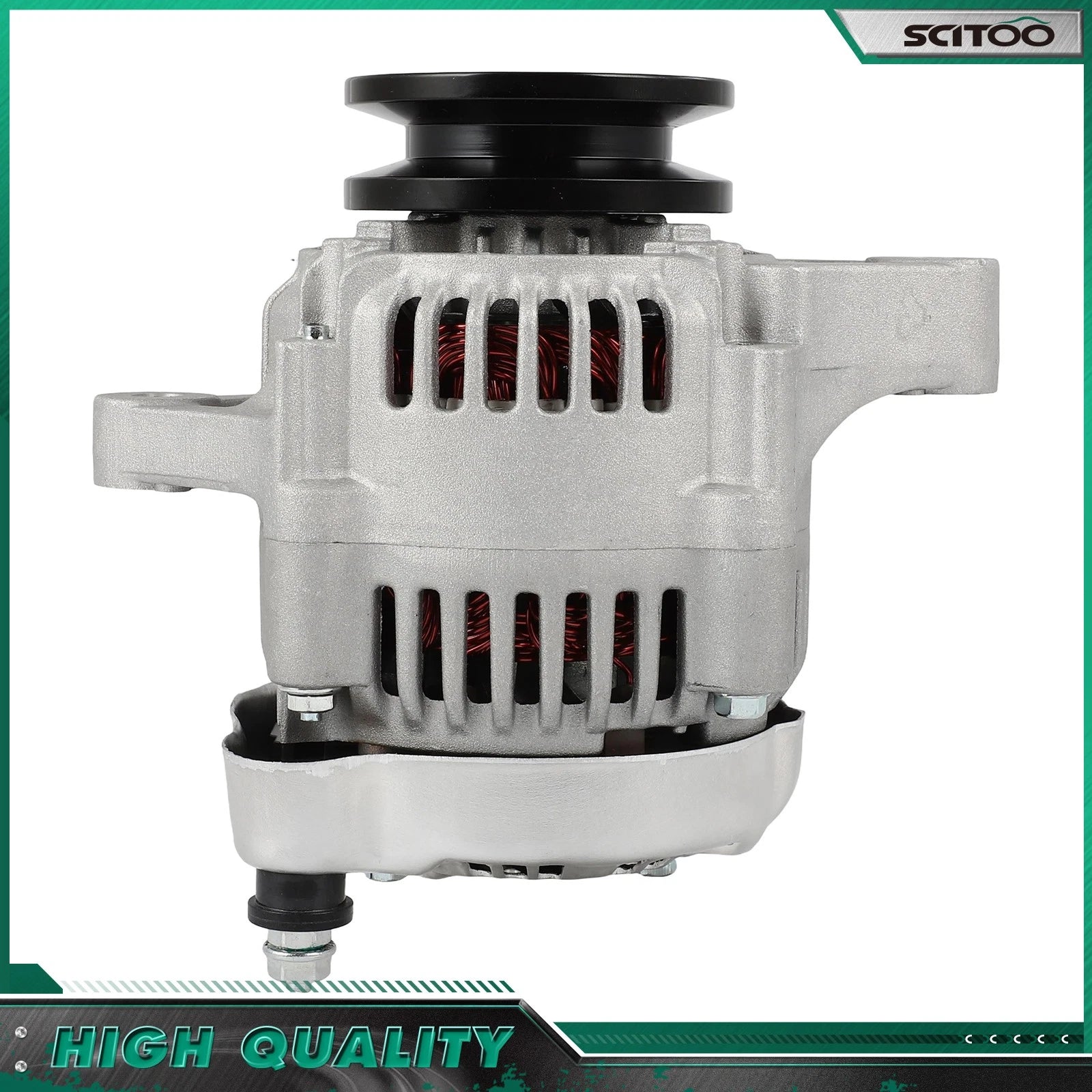Alternator for Kubota L2600DT (1999-On) D1403AE 27HP 12338