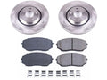 Front Brake Pad and Rotor Kit for Mazda CX-5 Turbocharged (2019–2024) ZG477XZ