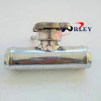 32mm Aluminum In-Line Radiator Hose Connector Filler Neck/Cap for Car