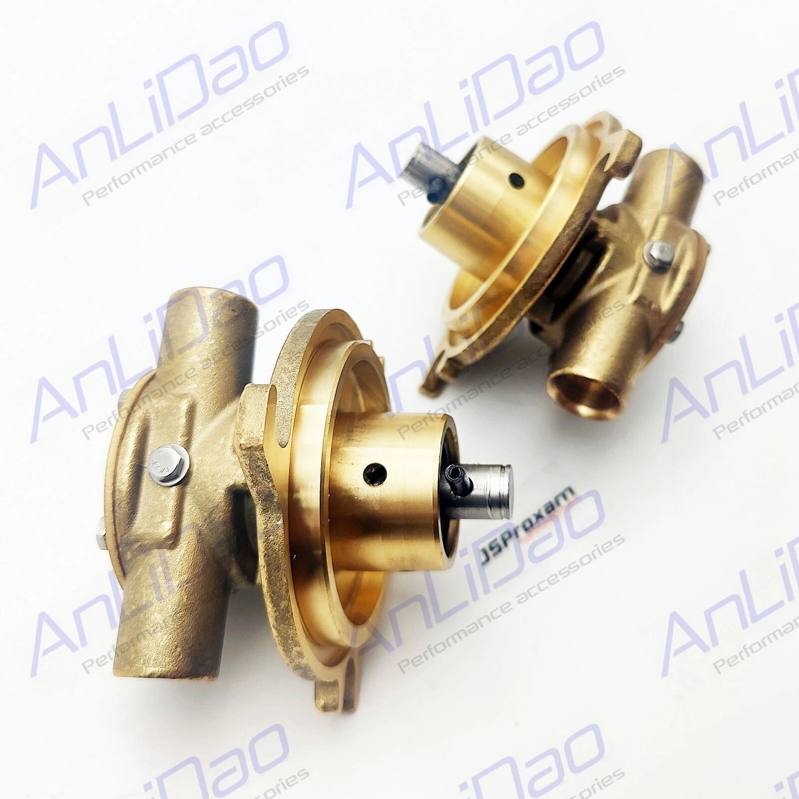 2Pcs Sea Water Pump for Volvo Penta (2001–2003) 840557, 10-24707-01