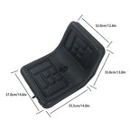 Universal Compact High Back Lawn Tractor Seat with Mounting Bolt Patterns