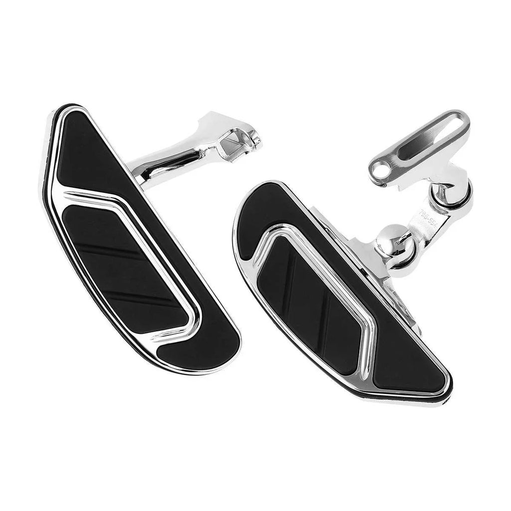 Long Angled Floorboards & Footpegs for Harley Touring (1993 - 2025)