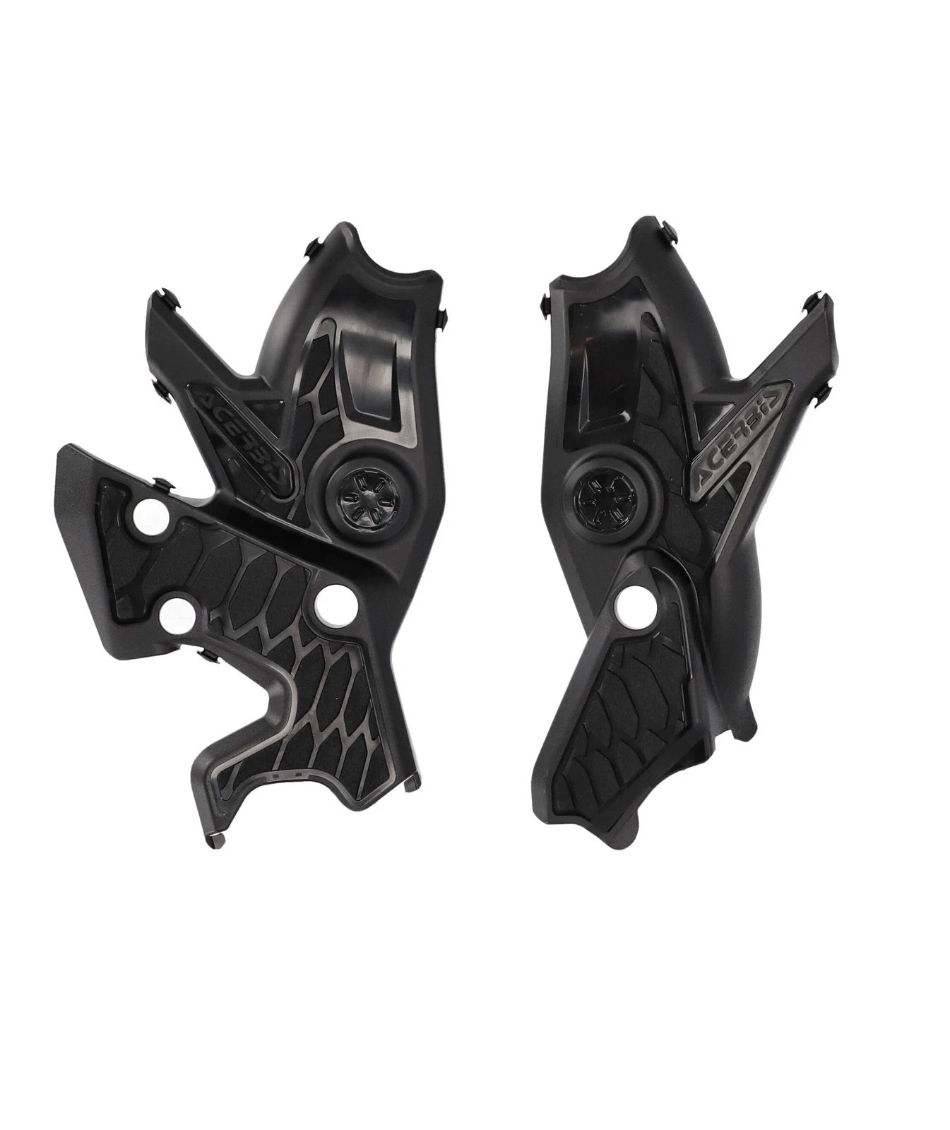 Acerbis X Grip Frame Guard for Yamaha XTZ700 Ténéré (2021–2024) - Black