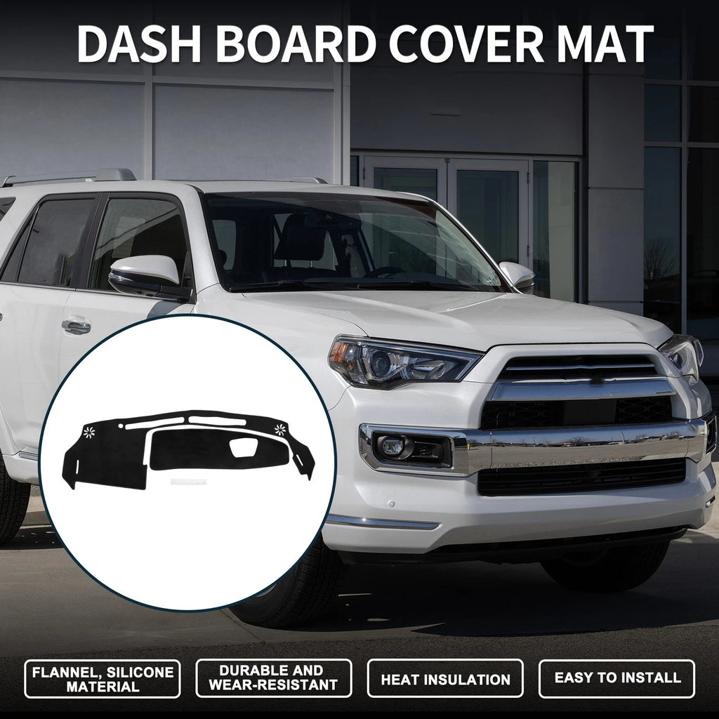 Dashboard Cover Mat for Suzuki WagonR MH35S/55S (2013–2021) Black