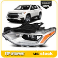 Left Driver Side Headlight for Chevrolet Traverse (2018–2021) LED DRL