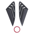 Car Window Louvers for Kia K5 (2021–2025) Gloss Black Privacy
