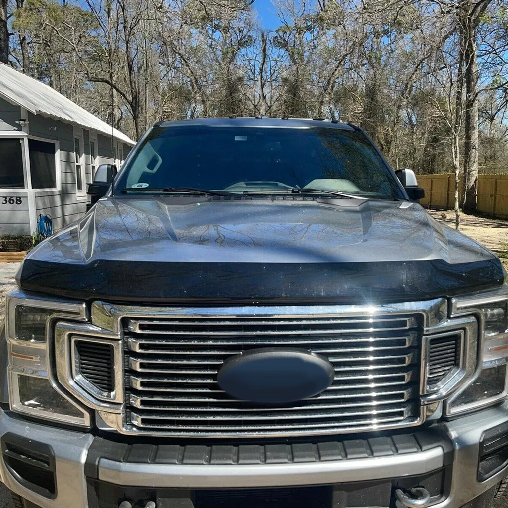 Hood Deflector Bug Shield for Ford F250 F350 Super Duty (2017–2022)