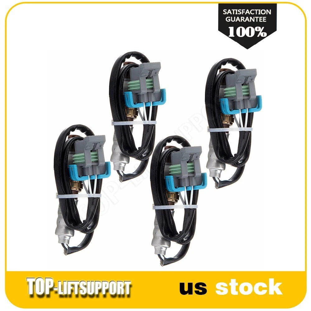 Set of 4 Oxygen Sensors for GMC Savana 3500 (2001–2002)