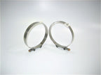 Set of 2 T-Bolt Exhaust Intake Hose Clamps for Marine Boat Motor (300110500)