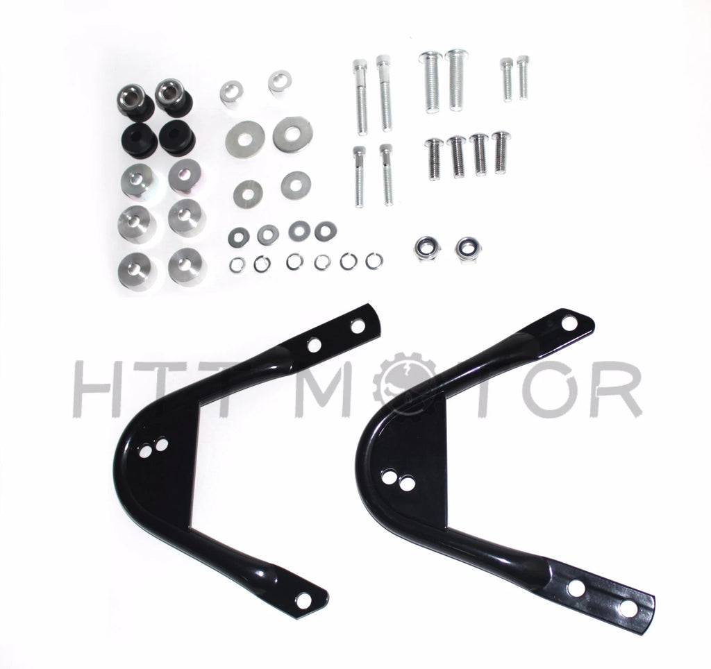 2X Tour Pack PAK Docking Hardware Kit for Harley Davidson Touring (1997–2008)