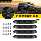Nerf Bar Pad Kit for 3" Round Nerf Bars (Year Range Not Specified)