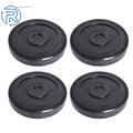 Set of 4 Round Rubber Arm Pads for BendPak Dannmar Lifts 