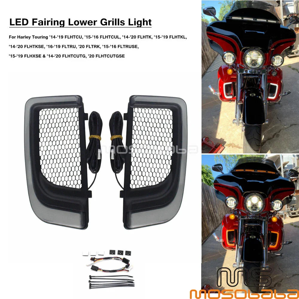 LED Turn Signal Lights for Harley Touring Glide FLHTK (2015-2020)