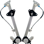 Window Regulator Set for Acura TSX (2009–2014) Front Left & Right Power