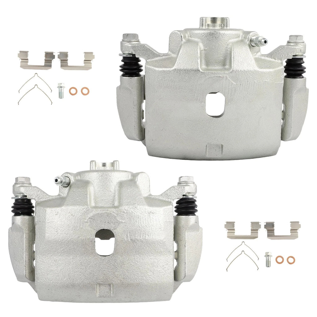 Set of 2 Front Brake Calipers with Bracket for Honda CR-V (2012–2016)