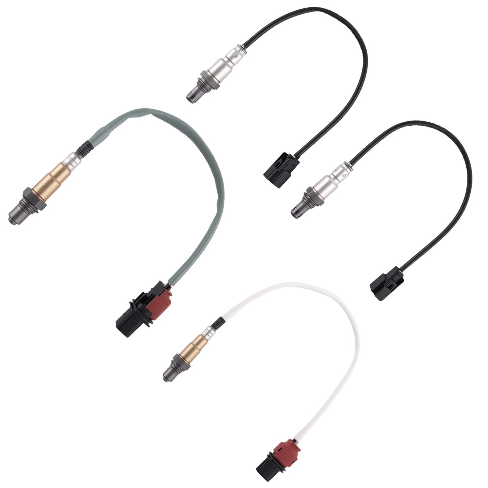 Set of 4 O2 Oxygen Sensors for Ford F-150 2.7L V6 (2015–2017)