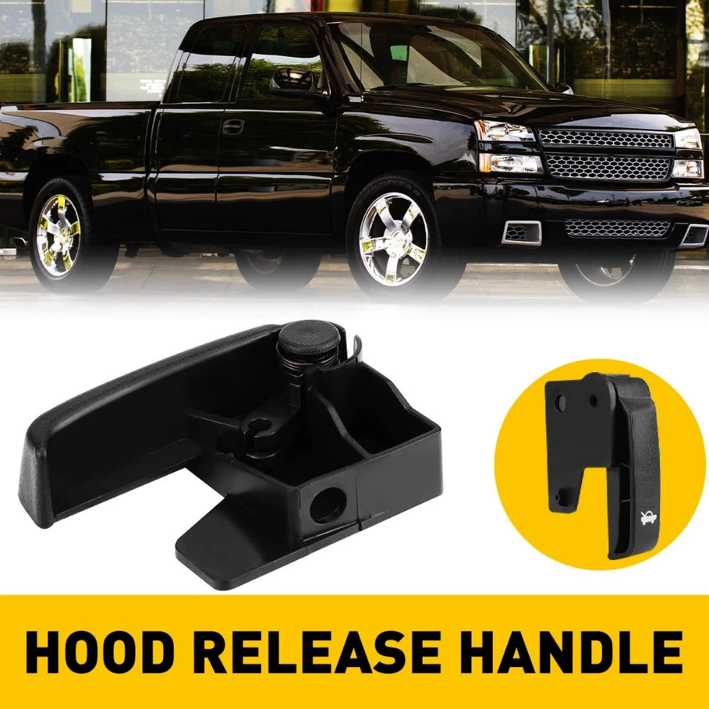Hood Latch Release Pull Handle for Chevy GMC Pickup Truck (1999â2006)