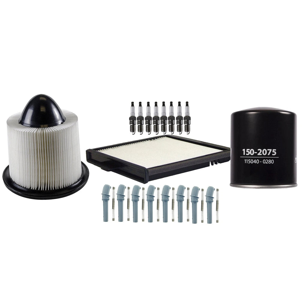 Tune Up Kit with NGK 8 Spark Plugs & Boots for Ford Expedition F-150 (2004–2008)