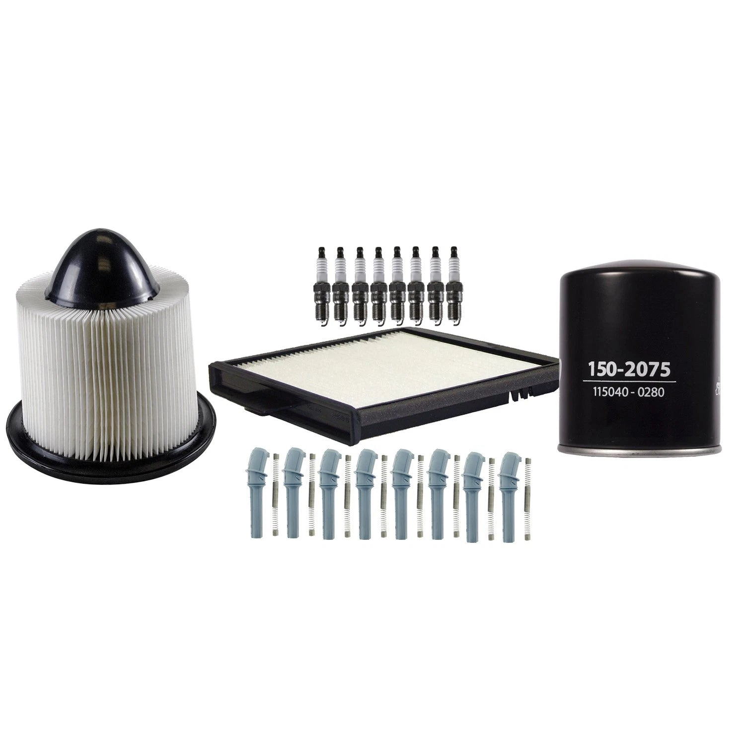 Tune Up Kit with NGK 8 Spark Plugs & Boots for Ford Expedition F-150 (2004–2008)