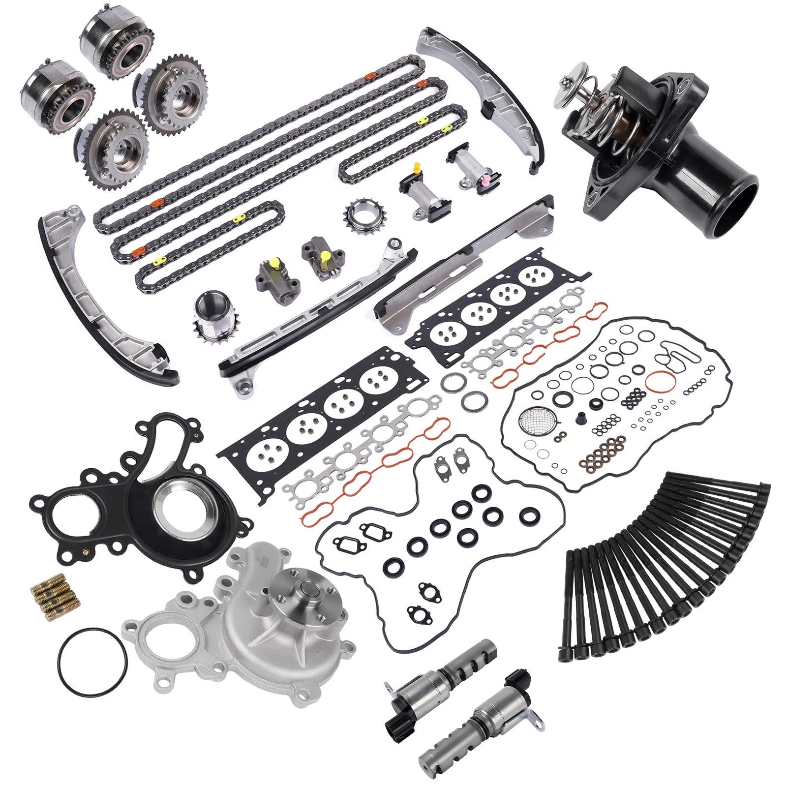 Head Gasket Set with Timing Chain Kit for Lexus Toyota Sequoia