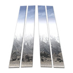4Pc Chrome Pillar Post Covers for Lexus LX 570 (2008–2024)