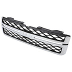 Grille Assembly for Silverado 2500 HD 3500 HD (2011–2014) Black Chrome