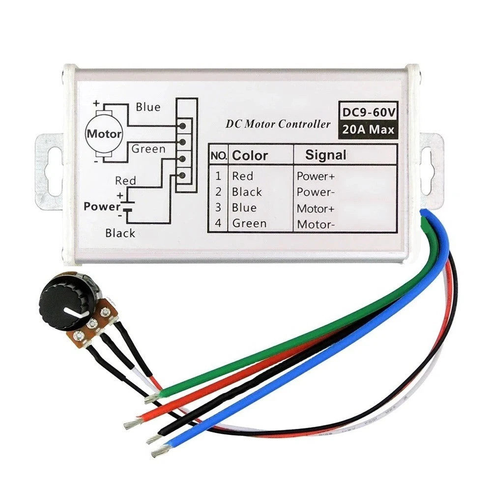 DC Motor Speed Control Module CCM5S for PWM 9V 60V 20A 25kHz