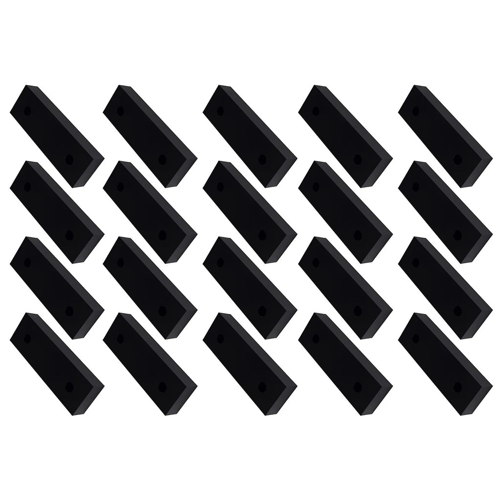 Set of 10 Standard Aluminum Soft Jaws for Automotive Applications