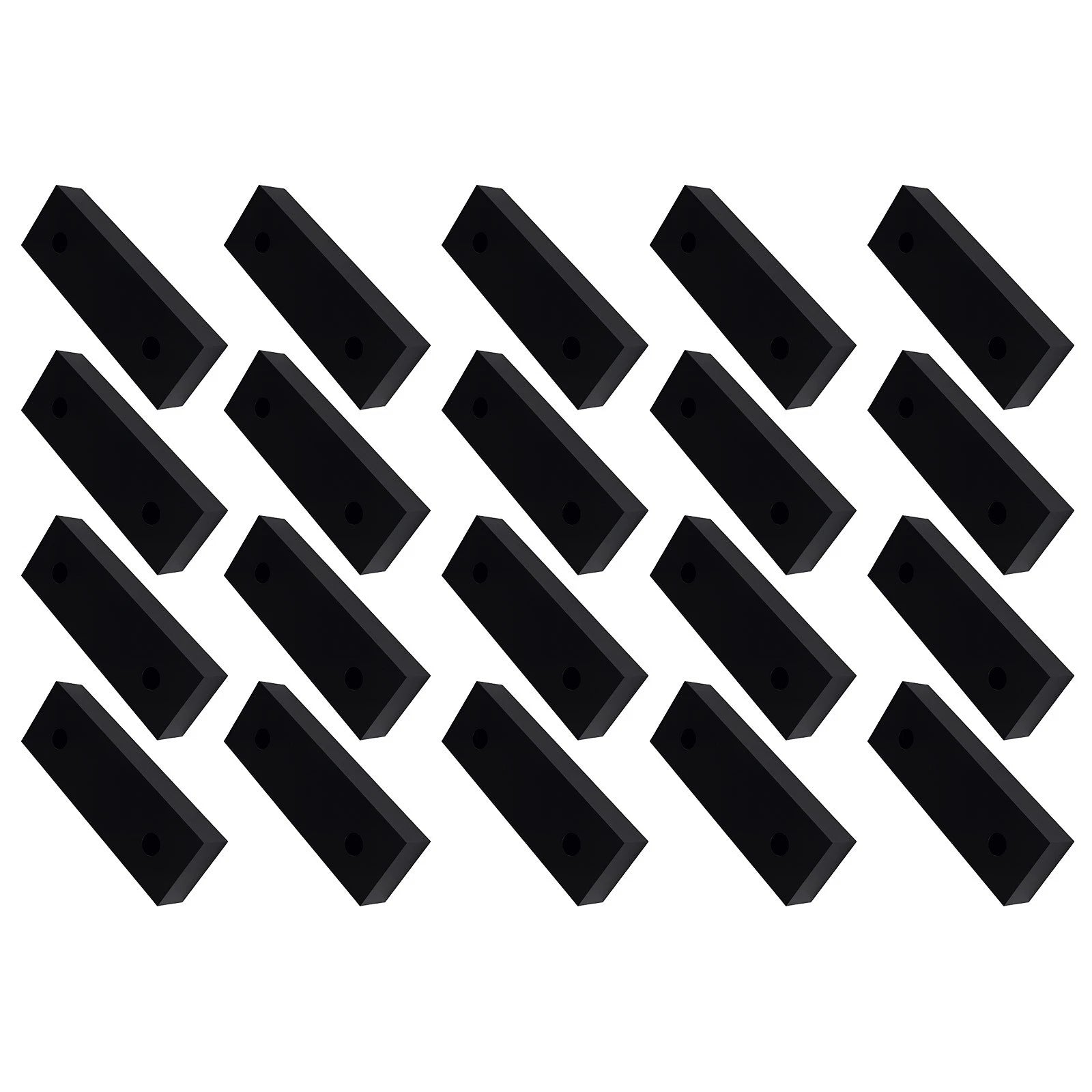 Set of 10 Standard Aluminum Soft Jaws for Automotive Applications