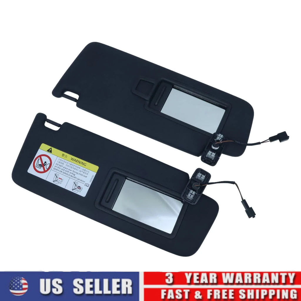 Pair Sun Visor Panels for VW Golf MK7, Passat B8, Jetta MK7, T-Cross