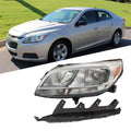 Halogen Headlight for Chevy Malibu LS (2013–2016) Left Driver