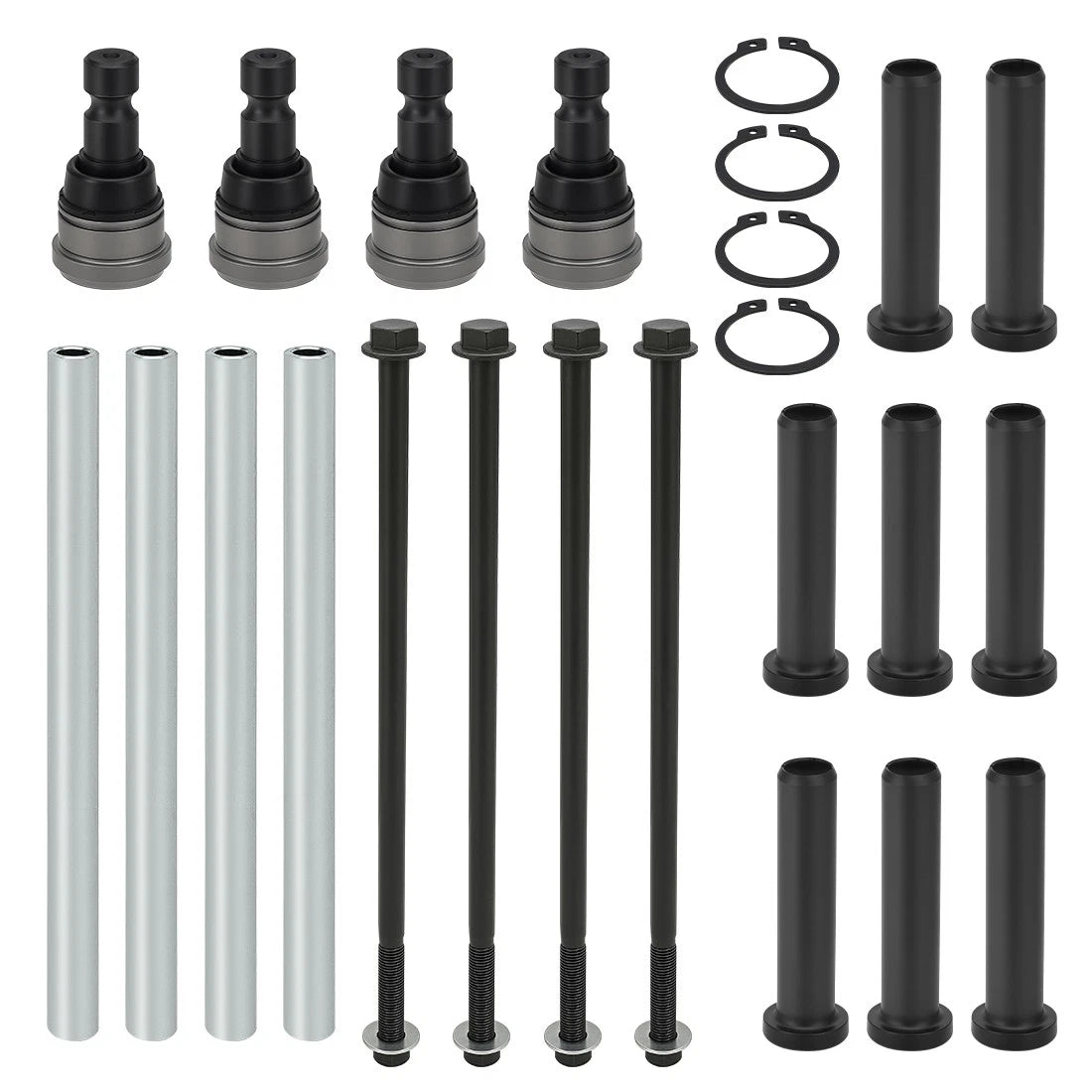 Front Upper A Arm Bushing Ball Joint Kit for Polaris RZR 570 800 S 800 4 (2011–2019) 5137104