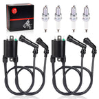 Ignition Coil + Spark Plug for Kawasaki VN1600 Vulcan 1600 Nomad (2005–2007)