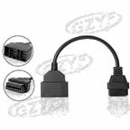 1pc 22Pin to 16Pin OBD1 to OBD2 Connector Cable for Toyota (1990–1999)