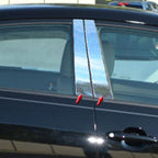 Luxury FX Stainless Steel Pillar Post Trim 4pc for 2014–2018 Kia Forte
