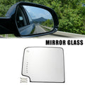Heated Left Upper Side Rearview Mirror Glass for Chevrolet Silverado 1500 (2014–2019)