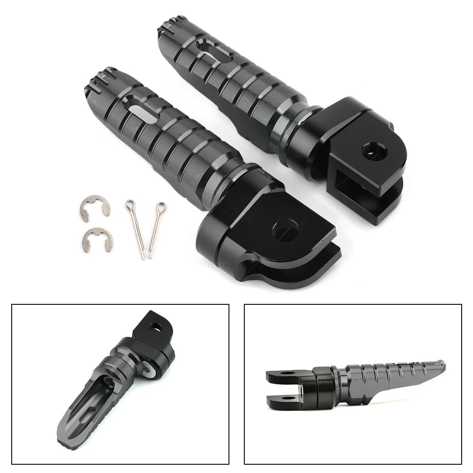 Front Footrests Foot Pegs for Honda CBR250RR CBR1000RR CB600F CB1100/RS/SX (2017–2023)