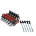 Hydraulic Control Valve Double Acting 5 Spool 13 GPM 3600 PSI SAE Ports