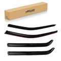 Set of 4 Outside Mount Wind Deflectors for Ford Explorer (2011–2019)