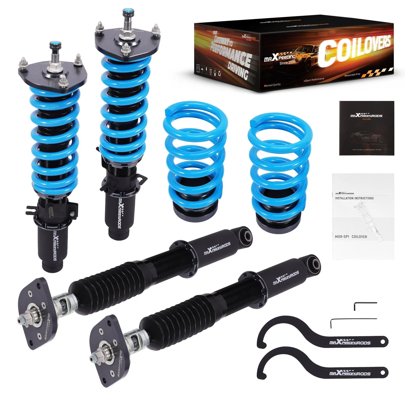 Adjustable Coilover Lowering Kit for Infiniti FX50S QX70 (2009–2023)