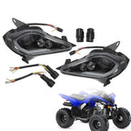 LED Headlights DRL Turn Signal for Yamaha YFZ 450 Raptor 350 700 700R (2006–2023)