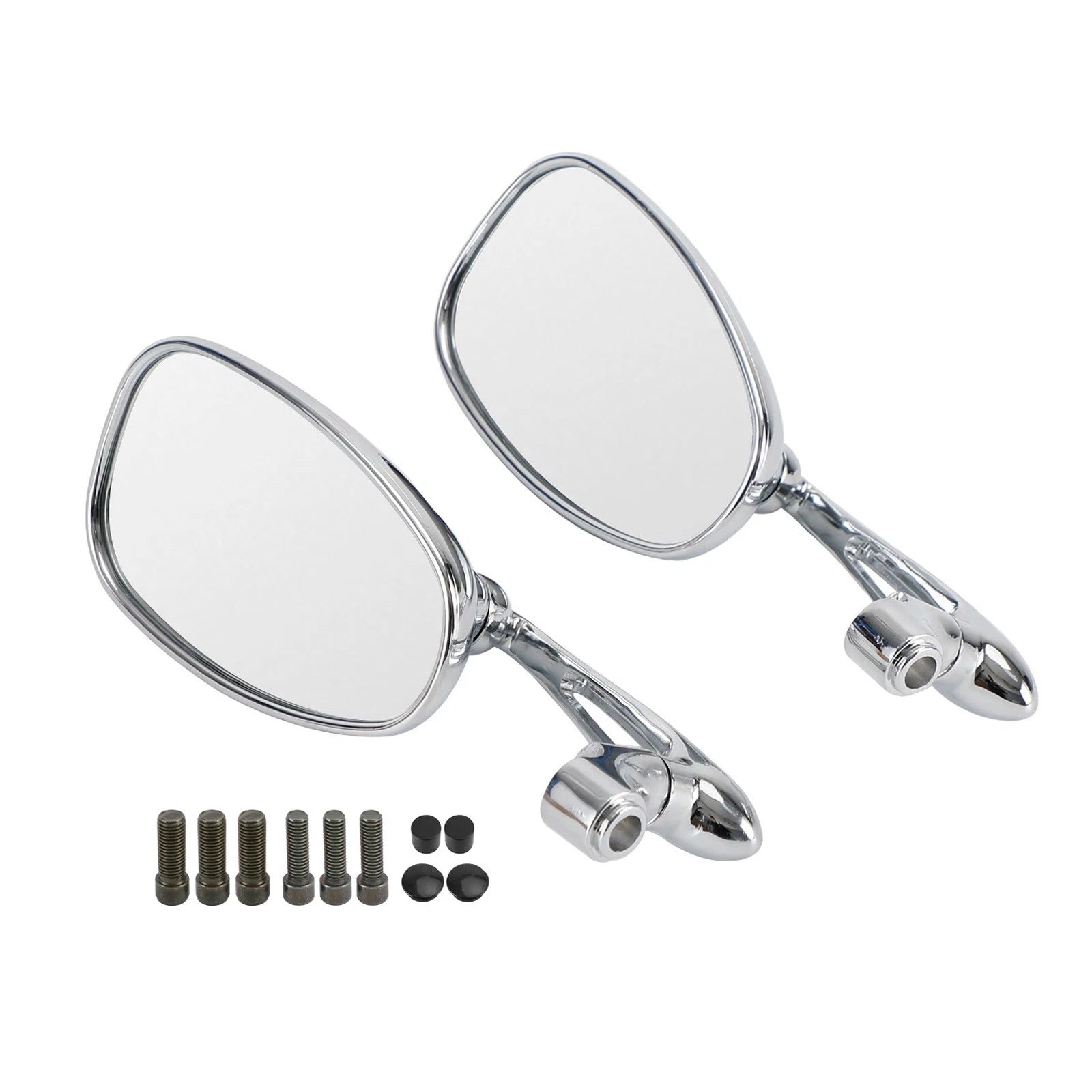 Cafe Racer Mirrors for Triumph Bonneville, Rocket, Scrambler, Thruxton, Street Twin (2001–2023)