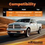 3" Drop Springs for Ram 1500 (2019–2024) 2WD Rear Lowering Kit