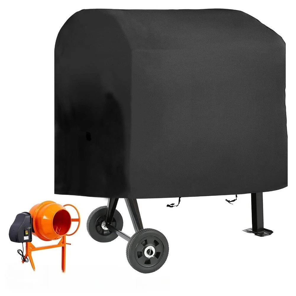 Concrete Mixer Cover Waterproof Dustproof 210D for Outdoor Use