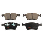Set of 4 Brake Disc and Pad Kits for Mercedes-Benz