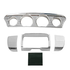 Tri Line Gauge Stereo Accent Trim Cover for Harley Electra Glide (2014–2023)