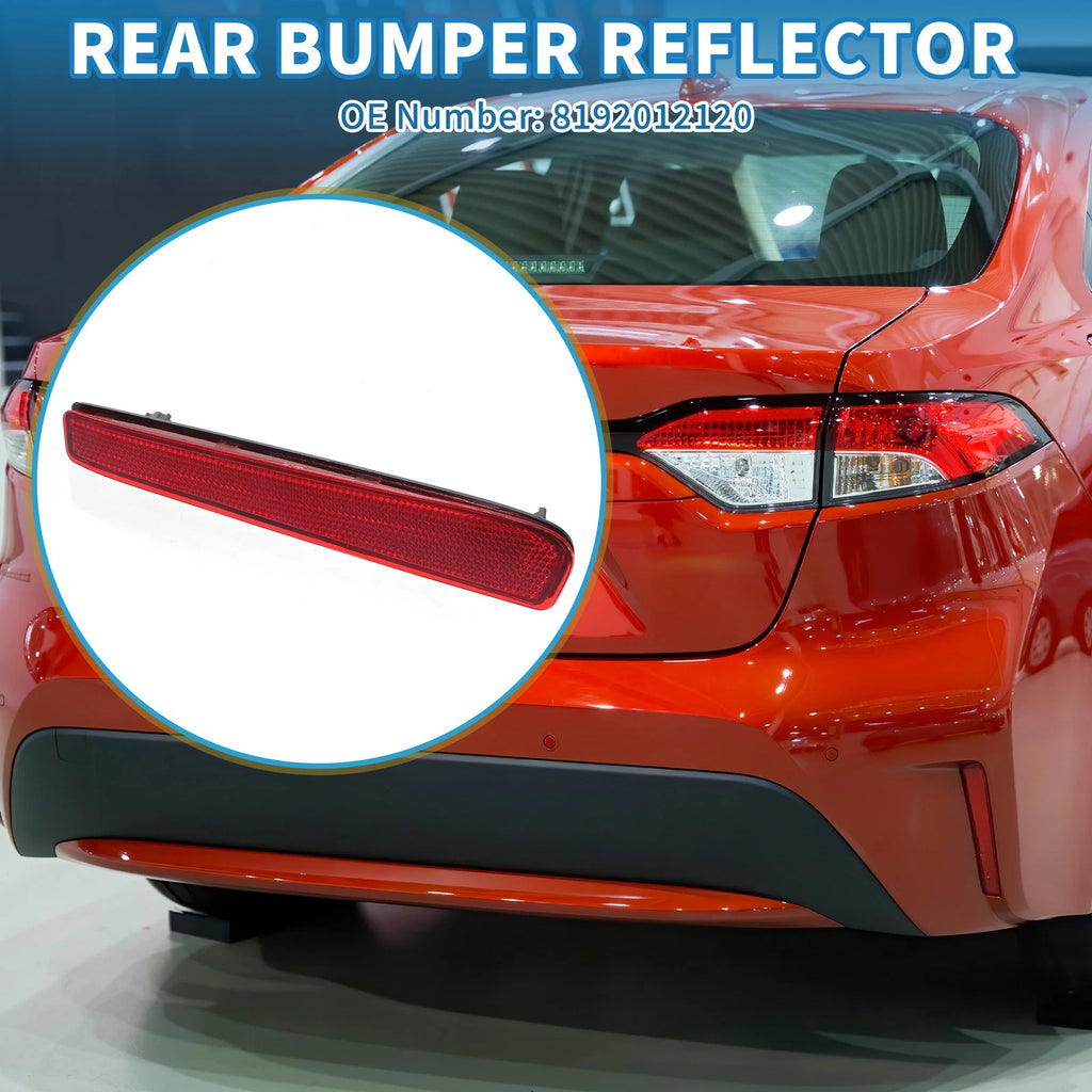Rear Left Side Bumper Reflector No. 8192012120 for Toyota Corolla (2020–2023)