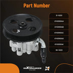 Power Steering Pump w/ Pulley for Dodge Caravan Chrysler Town & Country (2001–2007)