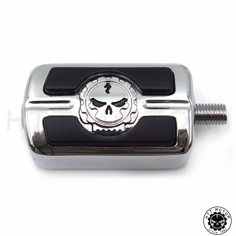 Chrome Skull Shift Peg for Harley Davidson Softail (1990–2023)